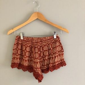 Forever21 Burnt Orange Shorts